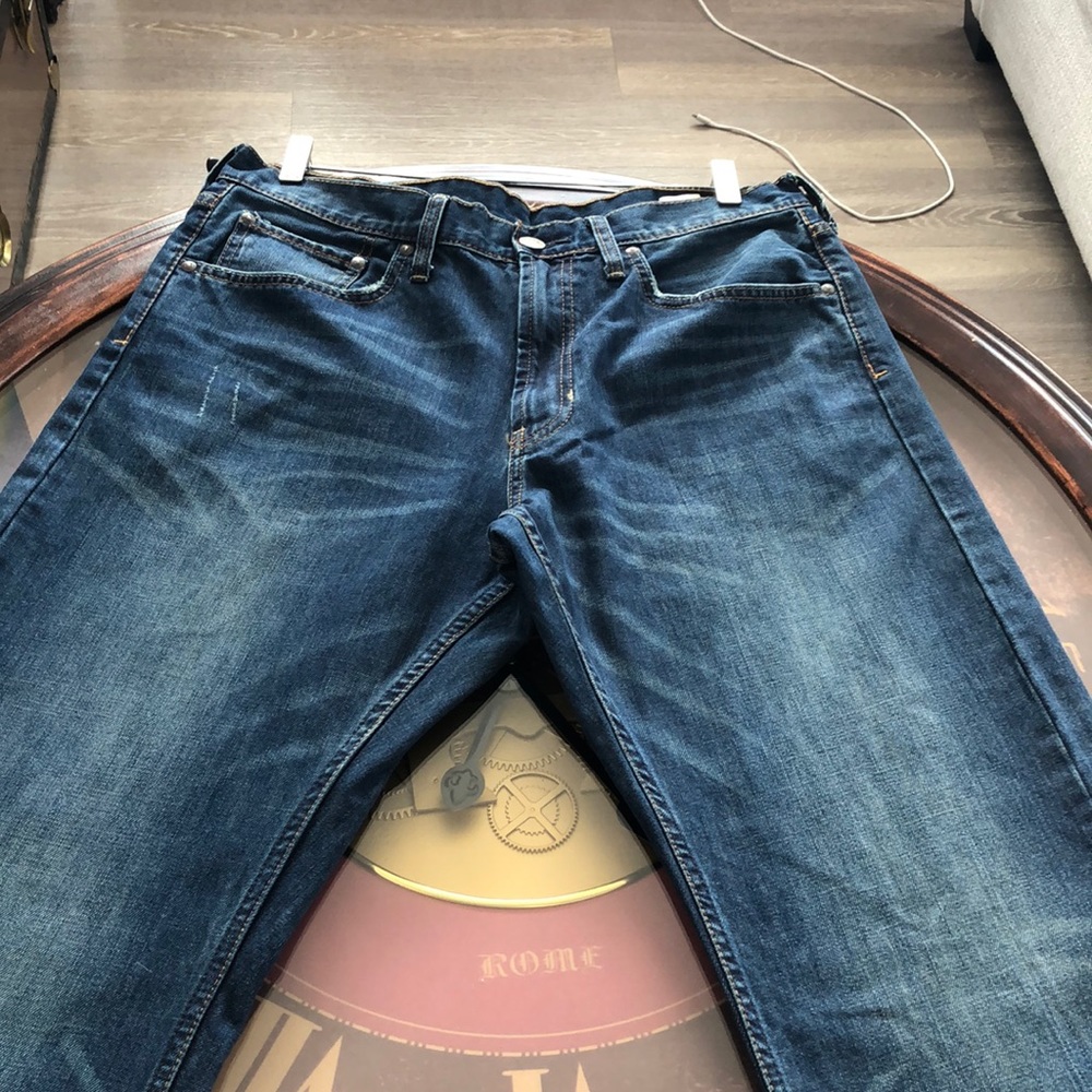 Bull Head Blue Straight slim fit Jean $40 Size 34 - Picture 4 of 6